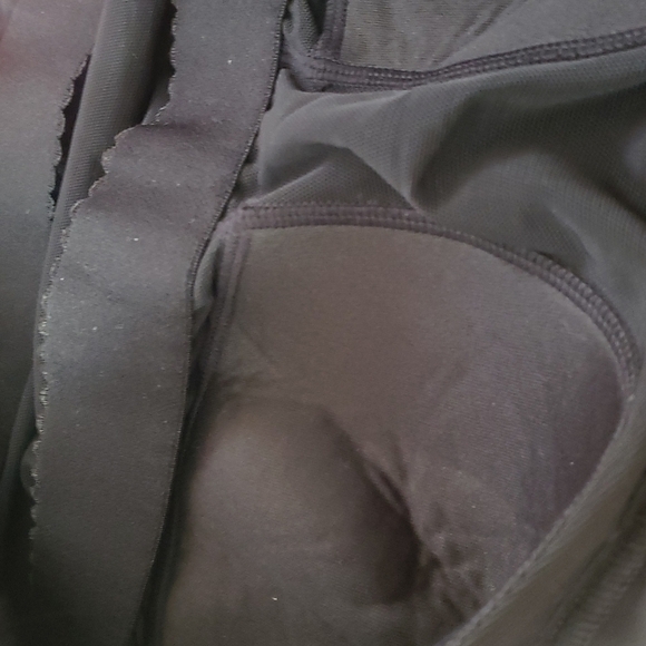 Avenue Black Fringe One Piece Swimsuit new Size 22 - Picture 7 of 8